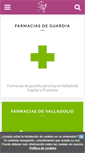 Mobile Screenshot of farmaceuticosdevalladolid.es